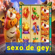 sexo de gey